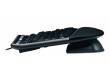 Клавиатура Microsoft 4000 черный/серебристый USB Multimedia Ergo (подставка для запястий)