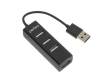 IT/acc Perfeo USB-HUB 4 Port, (PF-HYD-6010H Black) чёрный