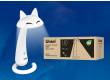 Светильник настольный Uniel LED TLD-532 White/LED/360Lm/4500K/Dimmer Кошка Белый