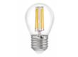 Светодиодная (LED) Лампа FIL (прозрачная) SUPRA_-G45-5W/3000/E27
