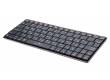 Клавиатура Оклик 840S черный беспроводная BT slim
