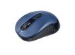 mouse Perfeo Wireless "PARTNER", 4 кн, DPI 800-1600, USB, чёрный/синий
