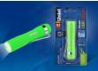 Фонарь Uniel S-LD045-B Green пластик 0,5 Watt LED 1хАА н/к зеленый