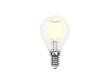 Лампа светодиодная Uniel LED-G45-6W/WW/3000/E14/FR Sky шар мат 