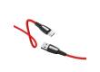 Кабель USB Hoco X39 Titan charging data cable for Type C Red