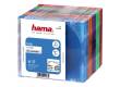 Коробка Hama на 1CD/DVD H-51166 Slim Box разноцветный (упак.:25шт)