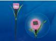 Светильник садовый солн Uniel USL-C-451/PT305 PINK TULIP розовый тюльпан 